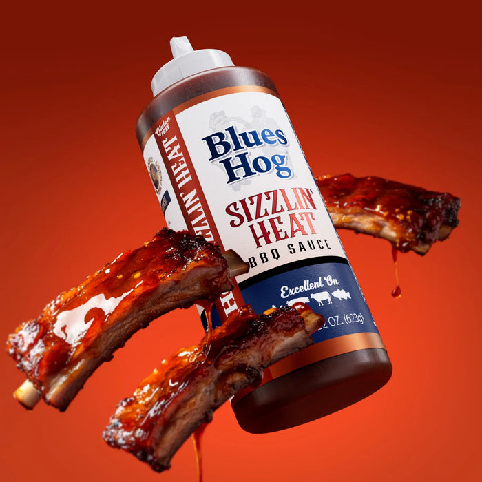 Blues Hog - Sizzlin’ Heat BBQ Sauce (22 oz)