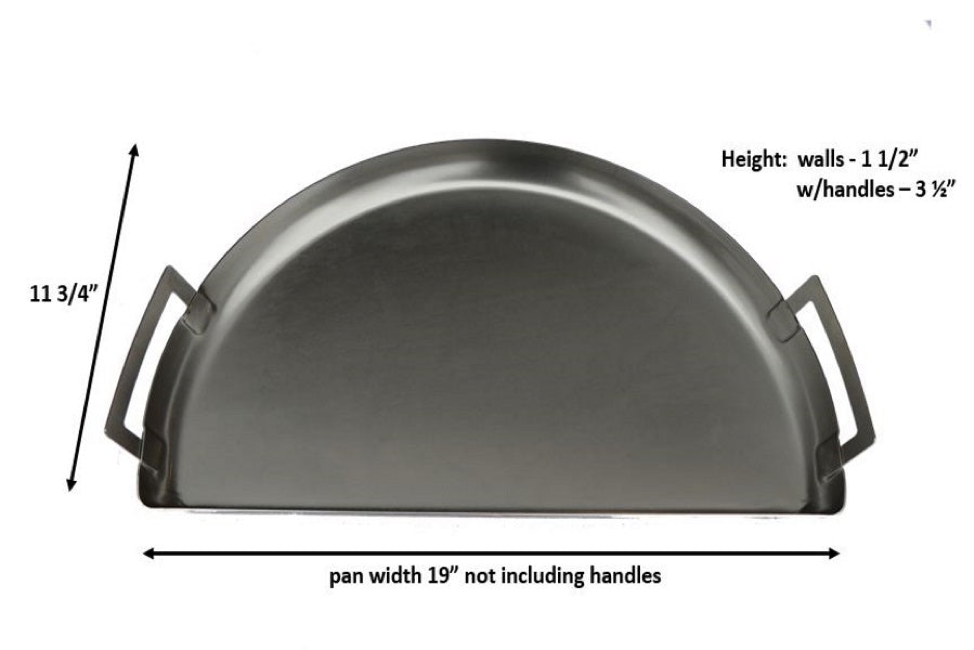 SNS Grills Drip 'N Griddle Pan Deluxe - Fits Weber 22-Inch Kettle Grills -  ACC-DNG
