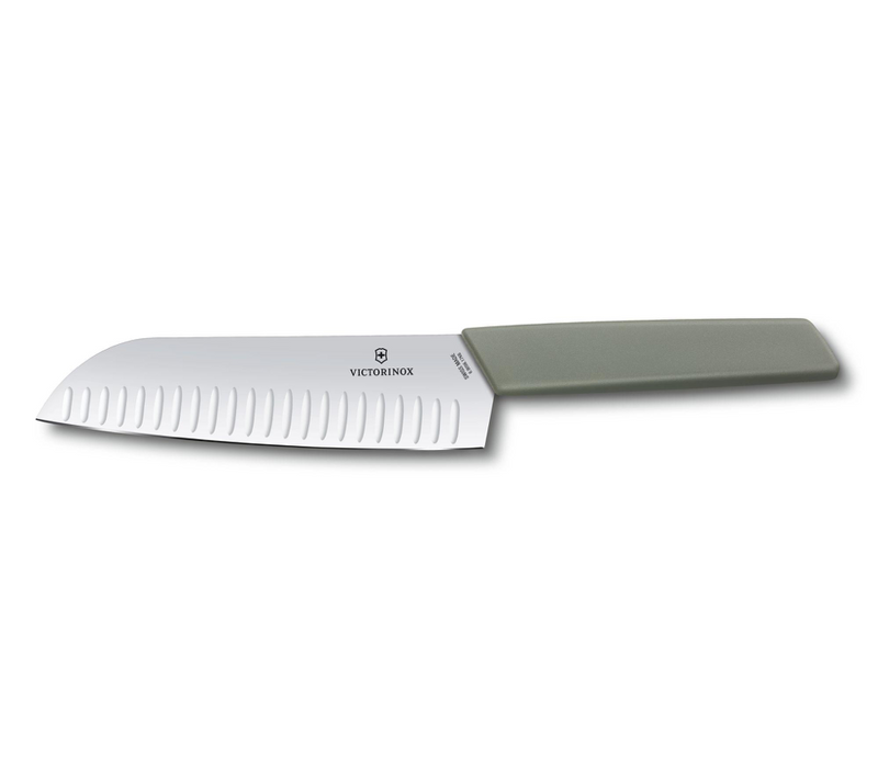 Victorinox - Couteau Santoku Swiss Modern 7 po Lame Alvéolée