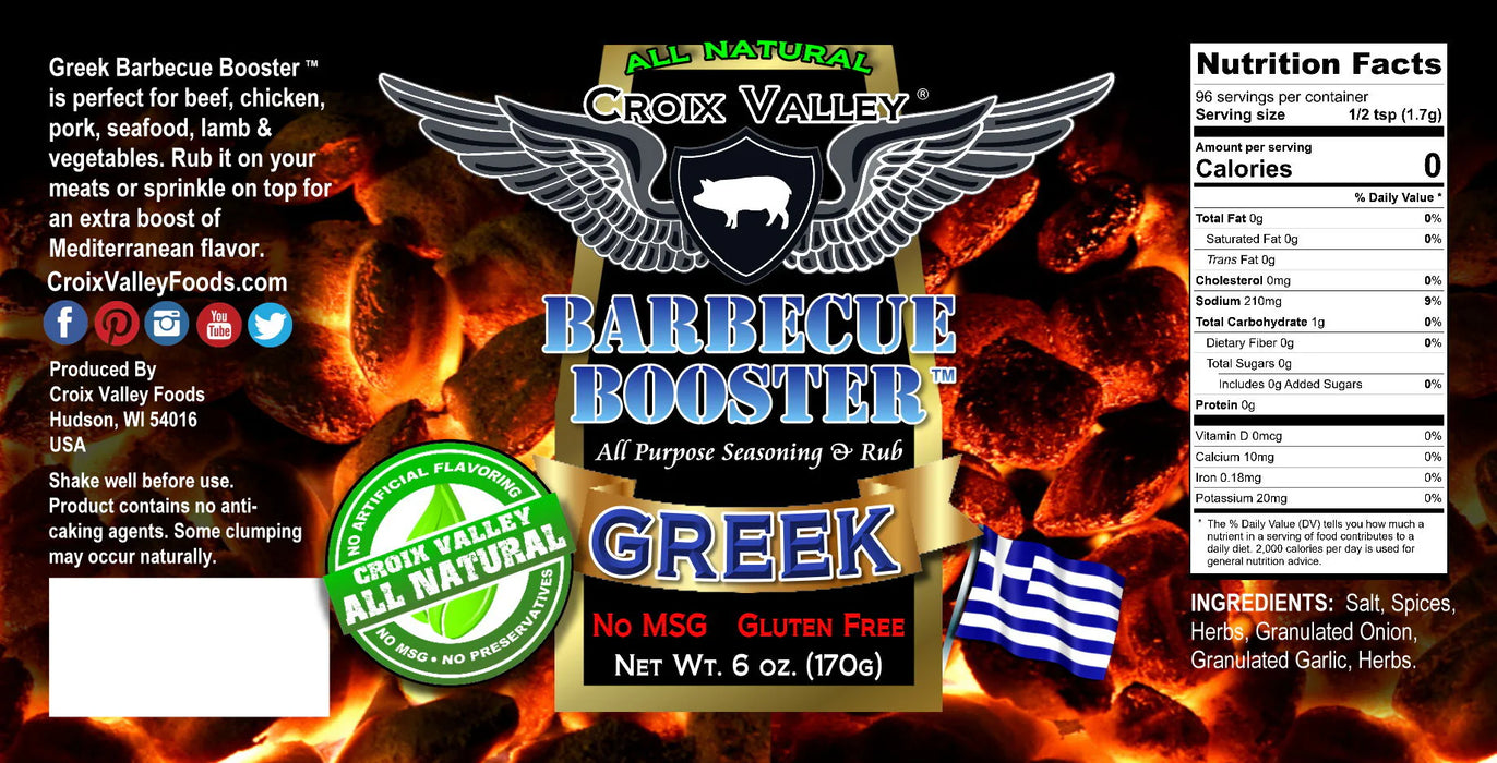 Croix Valley - Greek BBQ Booster
