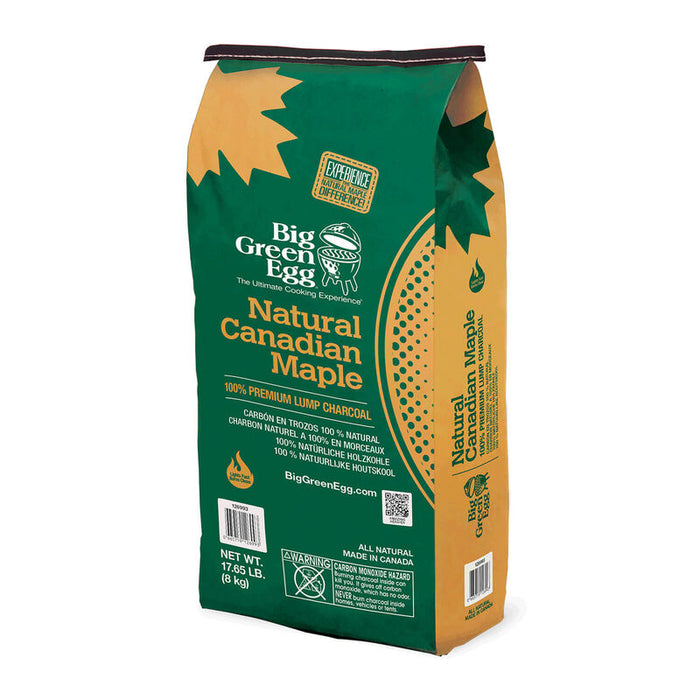 Big Green Egg - Charbon De Bois 100% Naturel - Érable Canadien