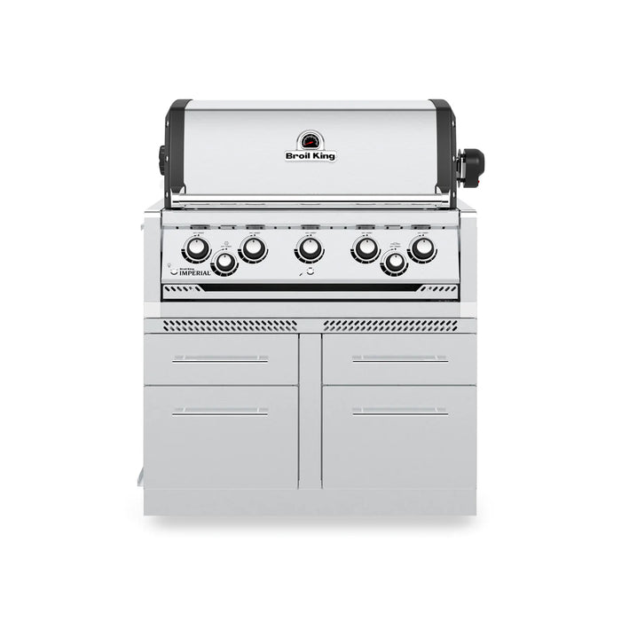 Broil King - 5 Burner Stainless Steel Cabinet