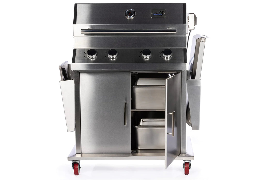 Father's Cooker - Barbecue Résidentiel Multi-Combustibles