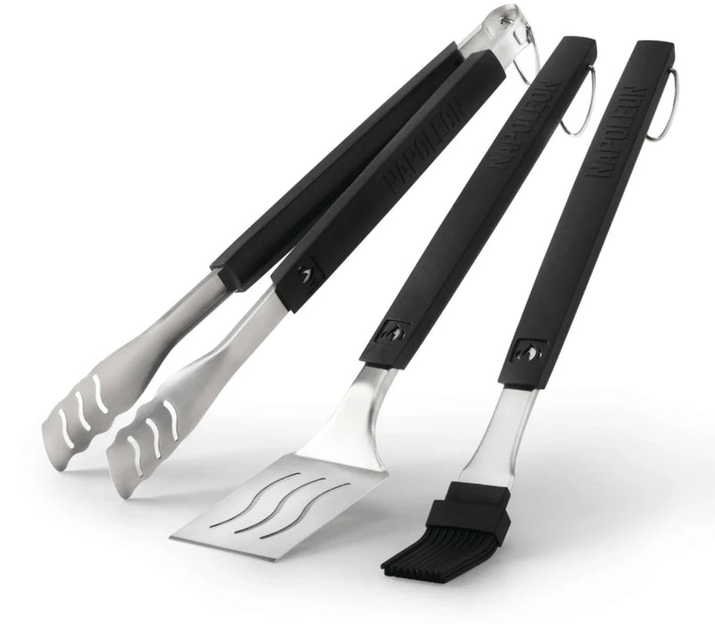 Napoleon - 3 Piece Toolset Spatula/Tongs/Basting Brush