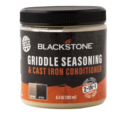 Blackstone griddle seasoning cast iron conditioner