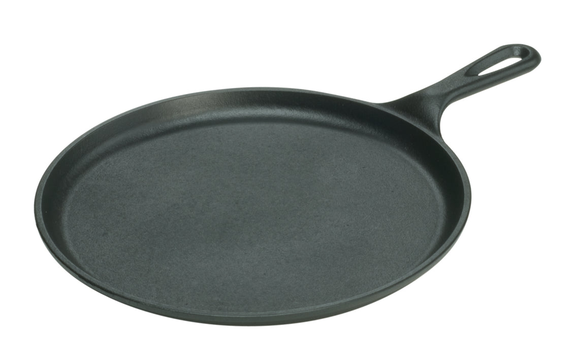 Lodge - Cast Iron Round Griddle 10.5" With Handle