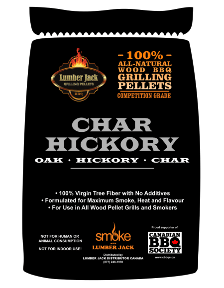 Lumber Jack Pellets - Char Hickory Blend BBQ Pellets