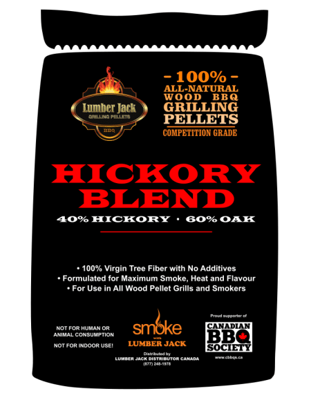 Lumber Jack Pellets - Hickory Blend BBQ Pellets