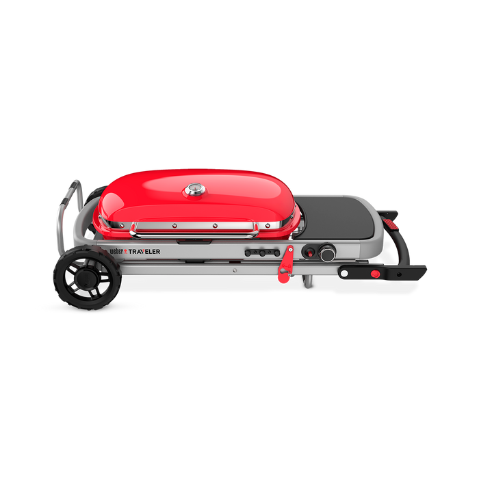 Weber Traveler review: a portable gas barbecue that folds up like